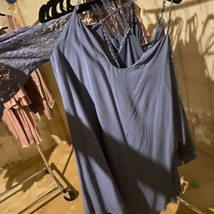 Love Richie beautiful blue lace top